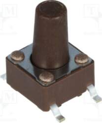 DIPTRONICS Microswitch TACT; SPST-NO; Pos: 2