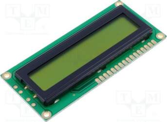 DISPLAY ELEKTRONIK Display: LCD; alphanumeric; STN
