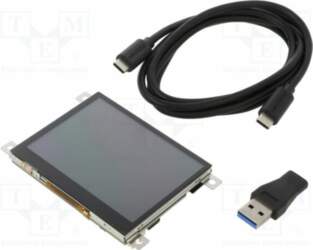 Display: TFT; 3.5"; 320x240; Illumin: