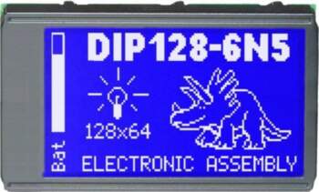 DISPLAY VISIONS Display: LCD; graphical; 128x64