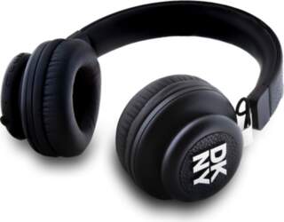 DKNY PU Leather Stack Logo Wireless