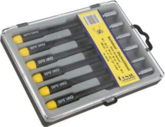 DONAU ELEKTRONIK Screwdriver: precision-set; 6-angles socket