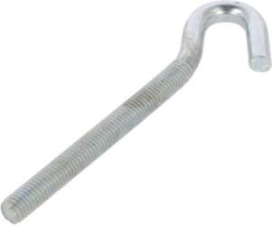 DROMET Hook; M10; angular; steel; zinc