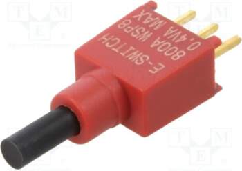 E-SWITCH Switch: push-button; Pos: 2; SPDT