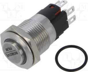 E-SWITCH Switch: vandal resistant; Pos: 2