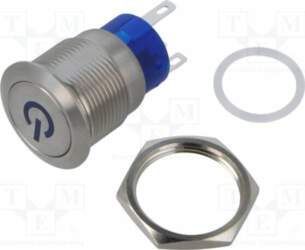E-SWITCH Switch: vandal resistant; Pos: 2