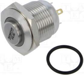 E-SWITCH Switch: vandal resistant; Pos: 2