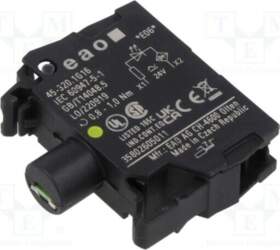 EAO Illuminating unit; 22mm; 45; front