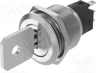 EAO Switch: key switch; Stabl.pos: