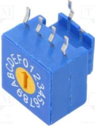 ECE Encoding switch; HEX/BCD; Pos: 16