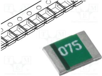 ECE Fuse: PTC polymer; 750mA; 1210