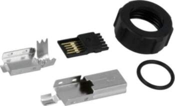 EDAC Connector: USB B mini; plug