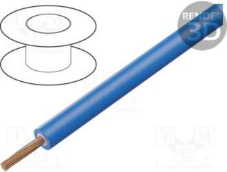 ELECTRO-PJP Wire; stranded; Cu; 1mm2; PVC