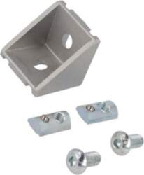 ELESA+GANTER Angle bracket; for profiles; Width