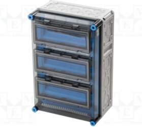 Enclosure: for modular components; IP65; light
