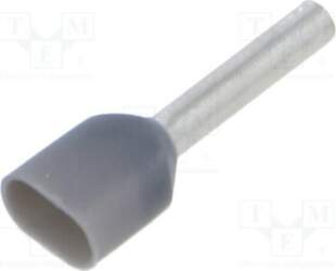 ERKO Tip: bootlace ferrule; insulated,double