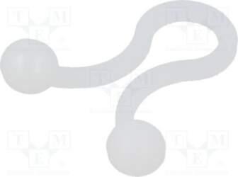 ESSENTRA Cable clips; Øbundle : 5