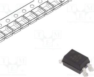 EVERLIGHT Optocoupler; SMD; Ch: 1; OUT: