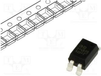 EVERLIGHT Optocoupler; SMD; Ch: 1; OUT: