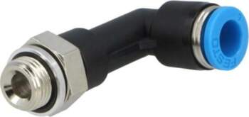 FESTO Push-in fitting; threaded,angled 90°