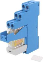 FINDER Relay: interface; Ucoil: 24VDC; DPDT