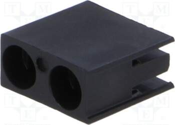 FIX&FASTEN LED housing; 3mm; polyamide; angular