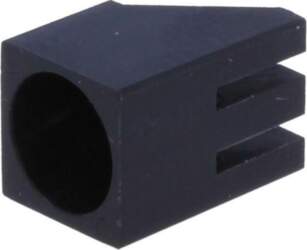 FIX&FASTEN LED housing; 5mm; polyamide; angular