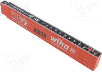 Folding ruler; L: 2m; Width: 15mm