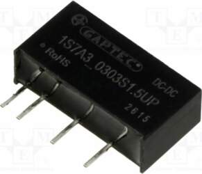 GAPTEC Electronic Converter: DC/DC; 1W; Uin: