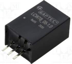 GAPTEC Electronic Converter: DC/DC; Uin: 8÷72VDC