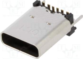 GCT Connector: USB C; socket; SMT