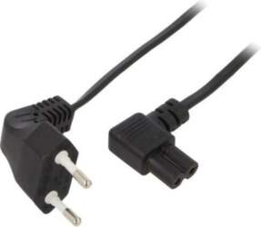 Gembird Power Cord C7 / Angled
