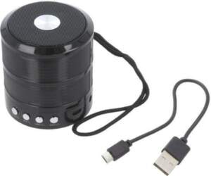 GEMBIRD Speaker; black; microSD,USB B