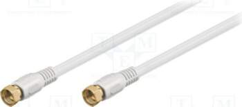 GOOBAY Cable; 5m; F plug,both