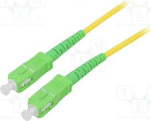 GOOBAY Fiber patch cord; OS2; SC/APC