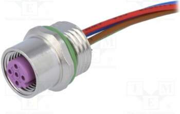 HARTING Connector: M12; socket; PIN: 4