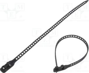 HELLERMANNTYTON Cable tie; black; polyurethane thermoplastic