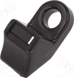HELLERMANNTYTON Holder; screw; black; cable ties