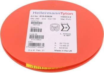 HELLERMANNTYTON Markers; Marking: 2; 4÷9mm; PVC