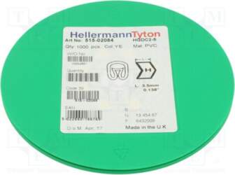 HELLERMANNTYTON Markers; Marking: H; 2÷5mm; PVC