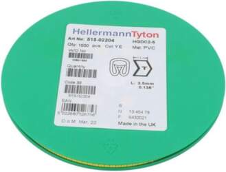 HELLERMANNTYTON Markers; Marking: T; 2÷5mm; PVC