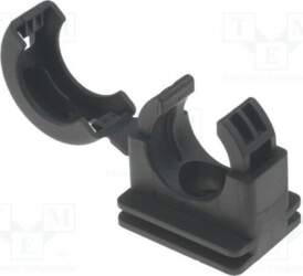 HELLERMANNTYTON Mounting holder; polyamide; HelaGuard; black