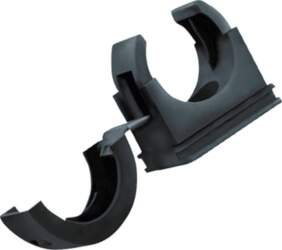 HELLERMANNTYTON Mounting holder; polyamide; HelaGuard; black