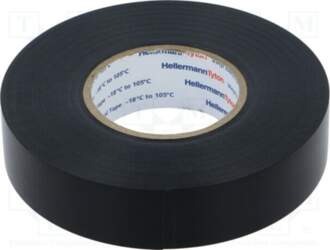 HELLERMANNTYTON Tape: electrical insulating; W: 19mm