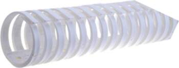 HELLERMANNTYTON Wiring duct; white; polypropylene; UL94V-0