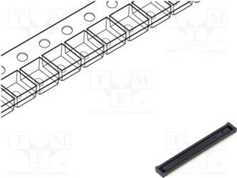 HIROSE Connector: PCB to PCB; socket