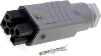 HIRSCHMANN Connector: rectangular; ST; plug; female