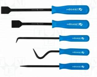 HÖGERT TECHNIK Scraper-set; 5pcs. | HT8G394