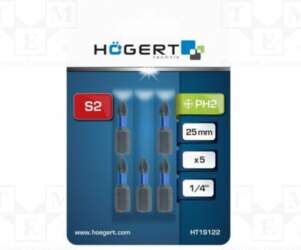 HÖGERT TECHNIK Screwdriver bit; Phillips; PH2