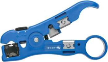 HÖGERT TECHNIK Stripping tool; Wire: coaxial